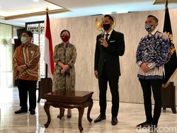 Temui Ketua DPR RI, AHY Bahas Penanganan Corona-Pemulihan Ekonomi