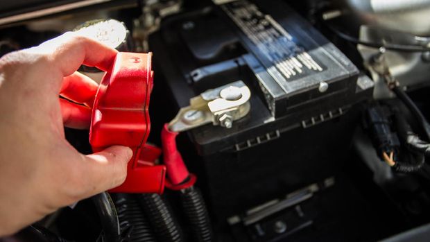 ilustrasi aki, accu, atau car battery