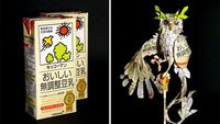 Nggak Nyangka, 10 Miniatur Keren Ini Terbuat dari Bungkus Makanan