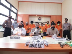 Simpan Sabu dalam Anus, 5 Kurir Narkoba di Kepri Ditangkap Polisi