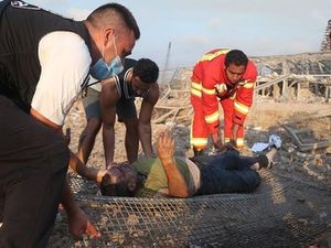 Ledakan di Lebanon, Warga Menangis dan Marah Atas Kelalaian Pemerintah