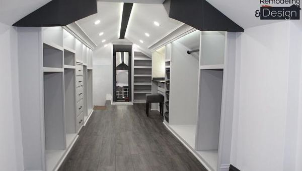 Foto: Transformasi Loteng Seram Jadi Ruang Pakaian Secantik Butik Mewah