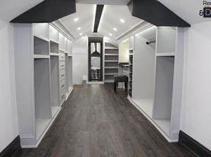 Foto: Transformasi Loteng Seram Jadi Ruang Pakaian Secantik Butik Mewah