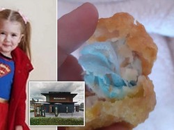 Duh! Wanita Ini Temukan Masker Utuh Nyangkut dalam Nugget