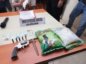 Polisi Tangkap Rampok Bersenpi Bermodus Jual Narkoba di Batam