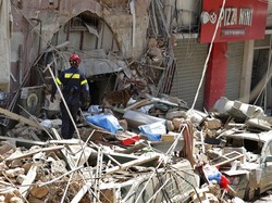 Tentara Lebanon Cek Kondisi 85.000 Bangunan Pasca-ledakan di Beirut