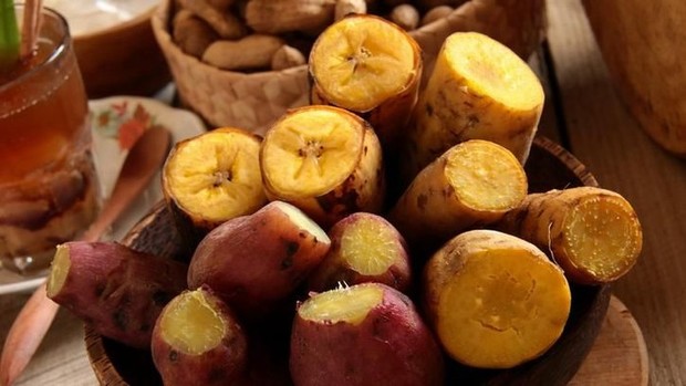 Rebusan Ubi untuk menu diet