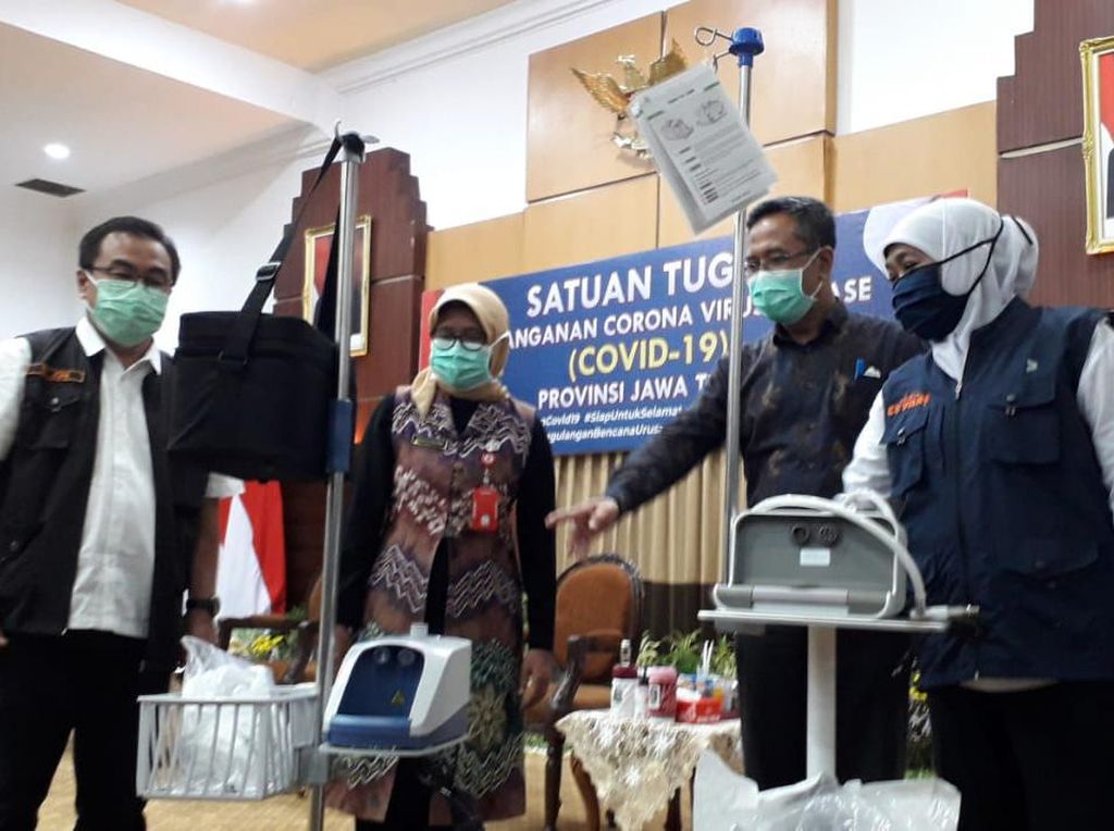 Gugus Jatim Sebut Alat Bantu Oksigen Ini Solusi untuk Pasien Gagal Nafas Berat Gugus Jatim Sebut Alat Bantu Oksigen Ini Solusi untuk Pasien Gagal Nafas Berat