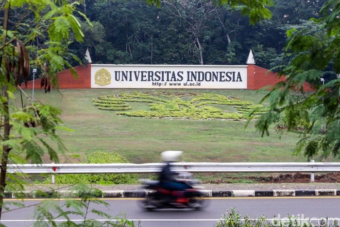 Ilustrasi Kampus UI, Depok