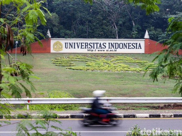 Ilustrasi Kampus UI, Depok