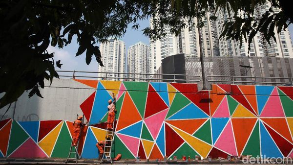 Jakarta Berhias Menyambut Hari Merdeka