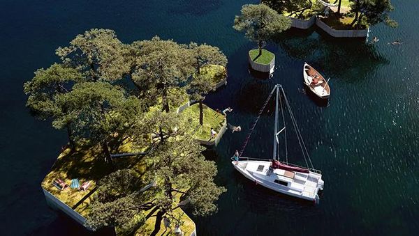 Foto-Foto Keindahan Taman Apung di Denmark yang Akan Buka
