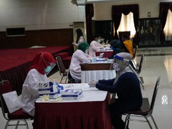 Pegadaian Gelar Rapid Test buat Seluruh Karyawan di Kantor Pusat