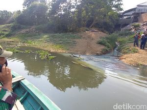 Dansektor 19 Temukan Titik Sumber Pencemaran Citarum di Karawang