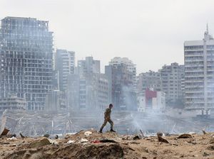 Kapasitas RS Lebanon Terbatas Tangani Lonjakan Kasus COVID-19 Pasca Ledakan