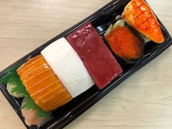 Jangan Tertipu! Sushi dan Onigiri Ini Sebenarnya Cake Nikmat