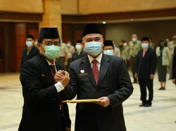 Lantik Pejabat Baru, Mentan: Jabatan adalah Daki yang Melekat