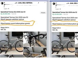 Terpopuler Sepekan: Viral Istri Niat Jual Sepeda karena Suami Kebanyakan Gowes Terpopuler Sepekan: Viral Istri Niat Jual Sepeda karena Suami Kebanyakan Gowes