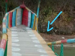 Wisatawan Jatuh dari Wahana 6 Meter di Rest Area Biting Ponorogo