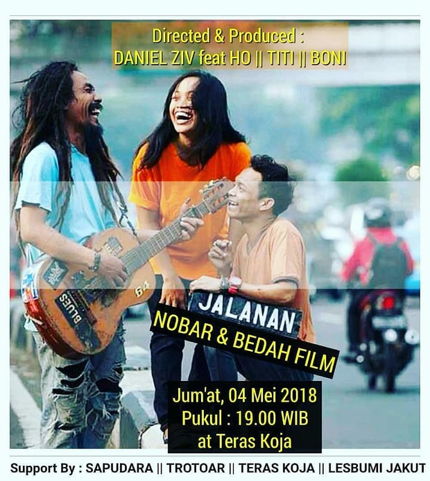 Film Jalanan (2013) berhasil masuk di beberapa festival film internasional.