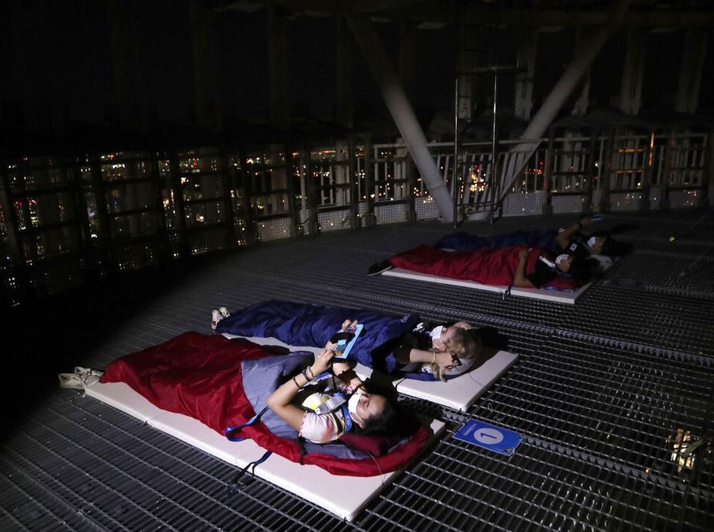 Korsel Buka Area Kemah di Atas Menara Gaes Korsel Buka Area Kemah di Atas Menara Gaes