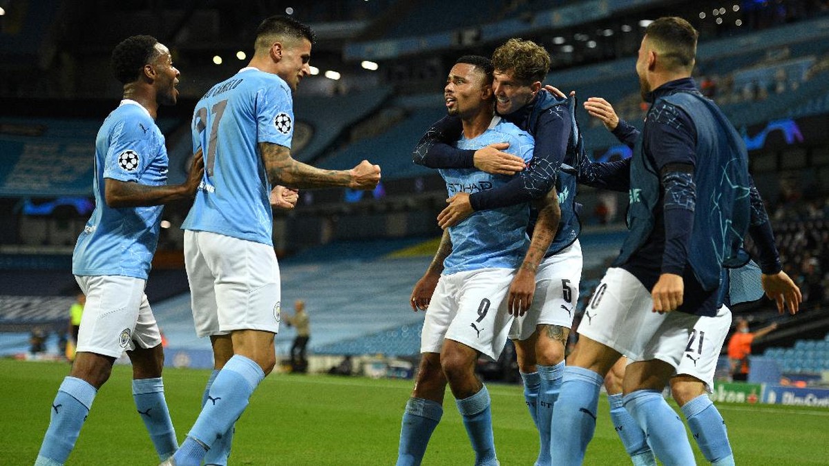 Manchester City menyingkirkan Real Madrid di babak 16 besar Liga Champions. (Foto: Oli Scarff/Pool via Getty Images)
