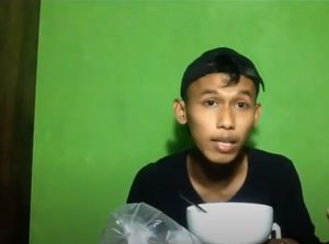 YouTuber Ini Pilih Mukbang Angin, Gimana Ya Cara Makannya?