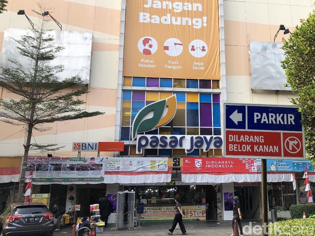 Ada Pedagang Positif Corona, Pasar Mayestik Tutup 3 Hari Ada Pedagang Positif Corona, Pasar Mayestik Tutup 3 Hari