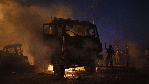 Demo Ricuh di Lebanon Berlanjut