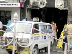 Video Hotel Tempat Pasien COVID-19 di India Terbakar, 11 Orang Tewas