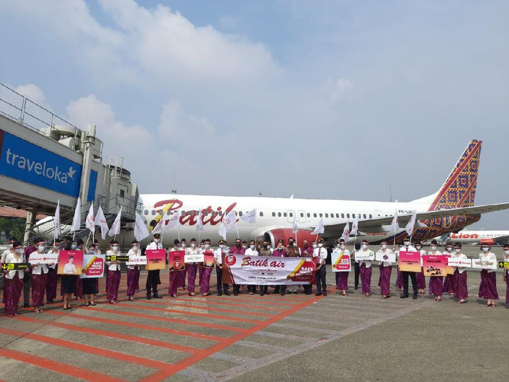 Berkat Kampanye Safe Travel, Jumlah Penumpang Pesawat Meningkat Berkat Kampanye Safe Travel, Jumlah Penumpang Pesawat Meningkat
