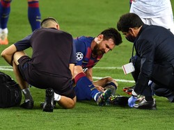 Barcelona Vs Napoli: Messi Kesakitan, Bagaimana Kondisinya?