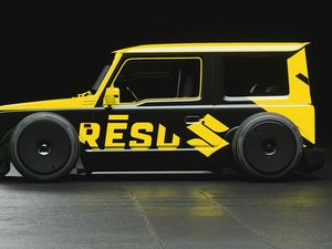 Penampakan Suzuki Jimny Tampil Ceper Ala Mobil Rat Rod