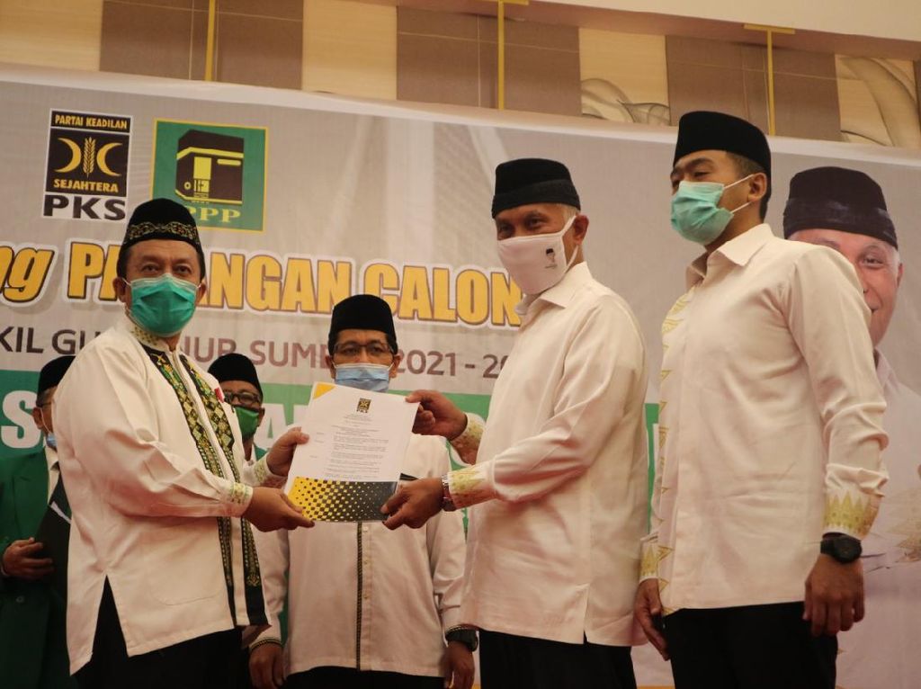 PKS-PPP Deklarasi Usung Pasangan Mahyeldi-Audy Joinaldi di Pilgub Sumbar PKS-PPP Deklarasi Usung Pasangan Mahyeldi-Audy Joinaldi di Pilgub Sumbar