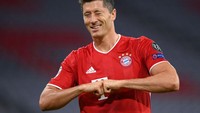 Di nomor tiga ada Robert Lewandowski dengan jumlah 417 gol (Getty Images/Matthias Hangst)