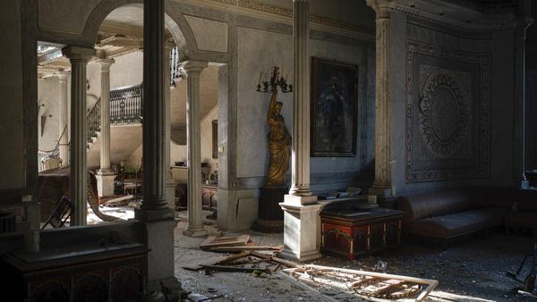 Ledakan Lebanon Bikin Bangunan Berusia 160 Tahun Ini Rusak