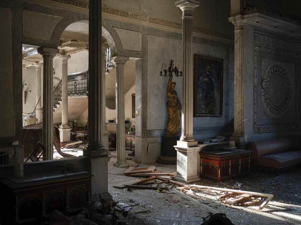 Ledakan Lebanon Bikin Bangunan Berusia 160 Tahun Ini Rusak