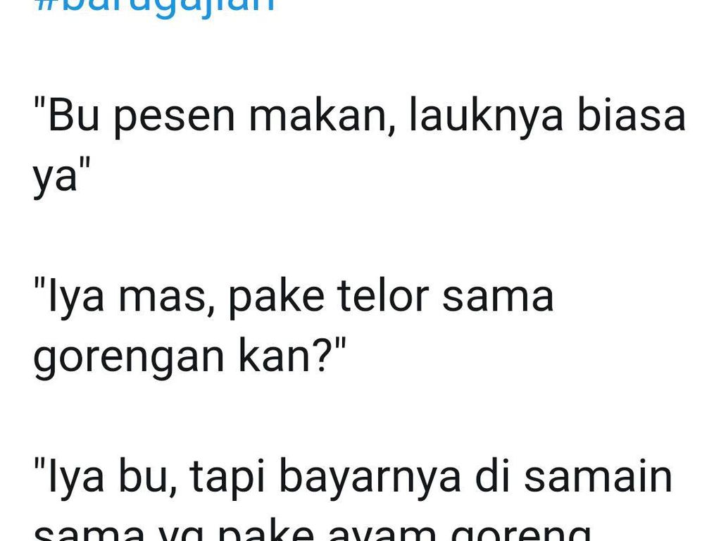 Kocak Plus Sombong, Kelakukan Netizen Halu Kalau Habis Gajian Kocak Plus Sombong, Kelakukan Netizen Halu Kalau Habis Gajian
