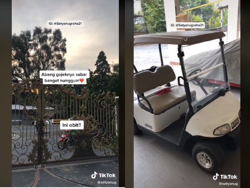 Netizen Ini Naik Boogie untuk Ambil Pesanan Makanan Ojol di Gerbang Rumah Netizen Ini Naik Boogie untuk Ambil Pesanan Makanan Ojol di Gerbang Rumah