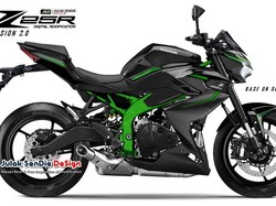 Kawasaki Ninja ZX-25R Versi Naked, Seperti Inikah Wujudnya?