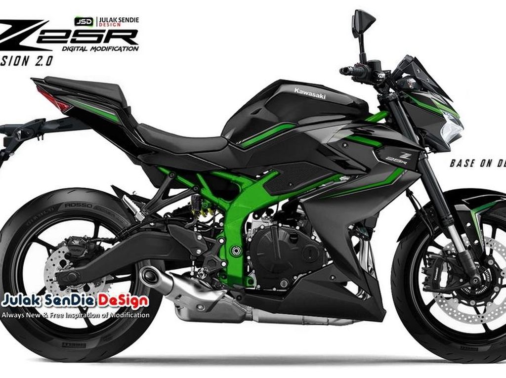 Kawasaki Ninja ZX-25R Versi Naked, Seperti Inikah Wujudnya? Kawasaki Ninja ZX-25R Versi Naked, Seperti Inikah Wujudnya?