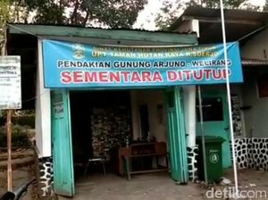 Tahura Pastikan Tak Ada Pengibaran Bendera Merah Putih di Gunung Arjuna