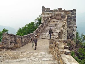 Foto: Sisi Tembok Besar China yang Berbahaya