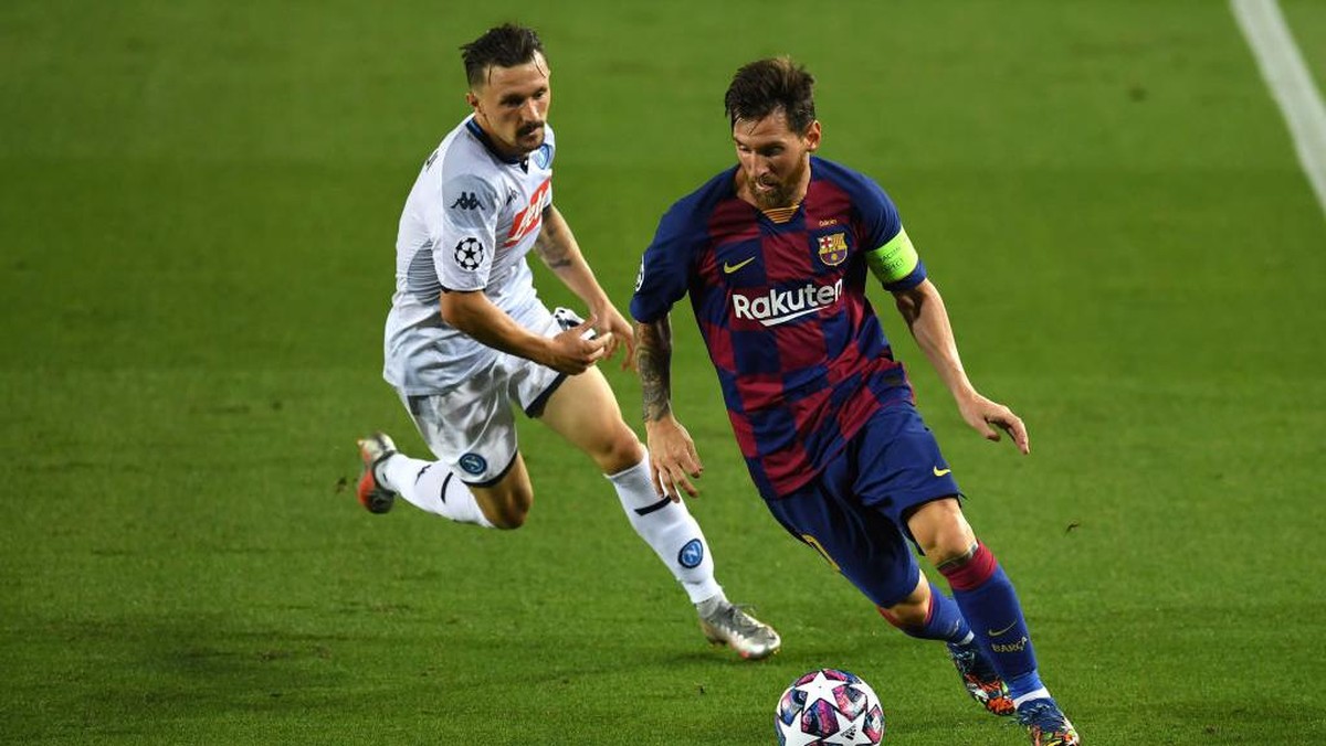 Cocoklogi Michael Jordan di Bulls dan Lionel Messi di Barca. (Foto: Getty Images/David Ramos)