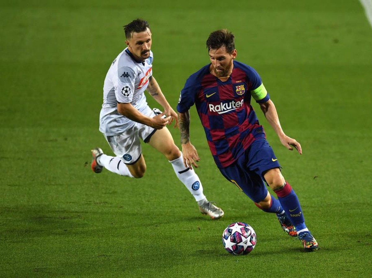 Messi menjadi pencetak gol terbanyak Barcelona di musim ini. Foto: (Getty Images/David Ramos)
