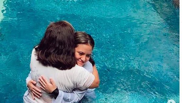 Dibaptis, Marsha Aruan Tegaskan Tak Pindah Agama