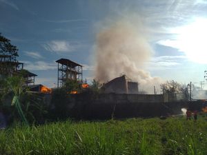 Ledakan Pabrik Bioetanol Mojokerto Berasal dari Tangki