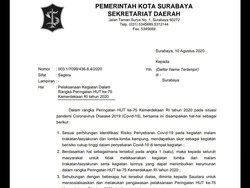 31 Kecamatan di Surabaya Siap Sosialisasi Larangan Lomba HUT RI dan Malam Tirakatan