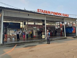 Stasiun Pondok Ranji Dipugar Ulang, Ditarget Kelar April 2021