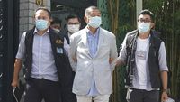 Pengusaha Media Pro-Demokrasi Hong Kong Dibekuk Polisi